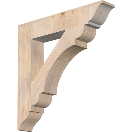 Ekena Millwork Olympic Traditional Smooth Bracket, Douglas Fir, 5 1/2"W x 32"D x 32"H BKT06X32X32OLY01SDF